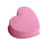 3 Inch 8cm Heart Mousse Chocolate Soap Mold Silicone Cake Molds Cake Decorations Bakeware Baking Pan