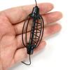 1Set Carp Fishing Feeder Fishing Baits Cages Hook Rig Set Inline Method Feeder Fish Tackle Accessories