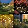 Waterproof Solar Firefly Lights for Courtyard Garden Decor
