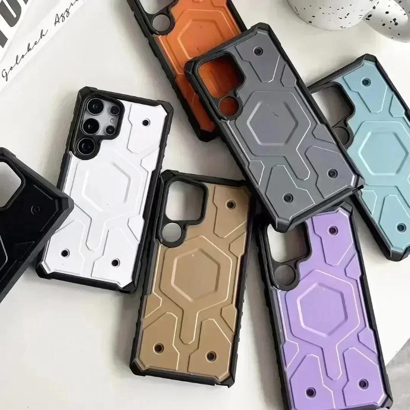 U-ag Limited Edition Pathfinder für Magsafe Magnetische Hülle Coque für Samsung Galaxy S26 S25 S24 S23 Ultra Robust Stoßfest Abdeckung Etui Funda
