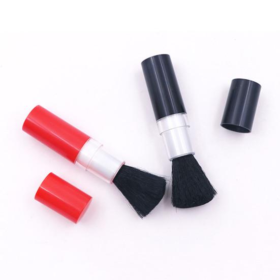 2Pcs Cleaning Brush Lipstick-Style Rotating Retractable Brush Computer Keyboard Camera Lens Cleaning Brush Precision Cleaning Tool