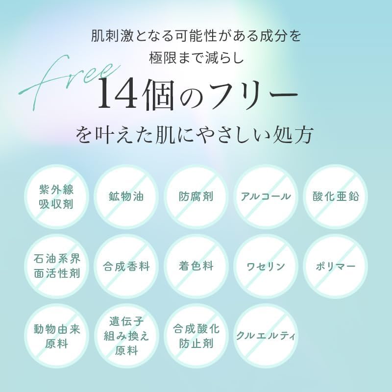 Macchia Label UV Milk Sunscreen UV Milk Washable with Waterproof Non-Chemical 50+ SPF50+ / PA++++ soap,