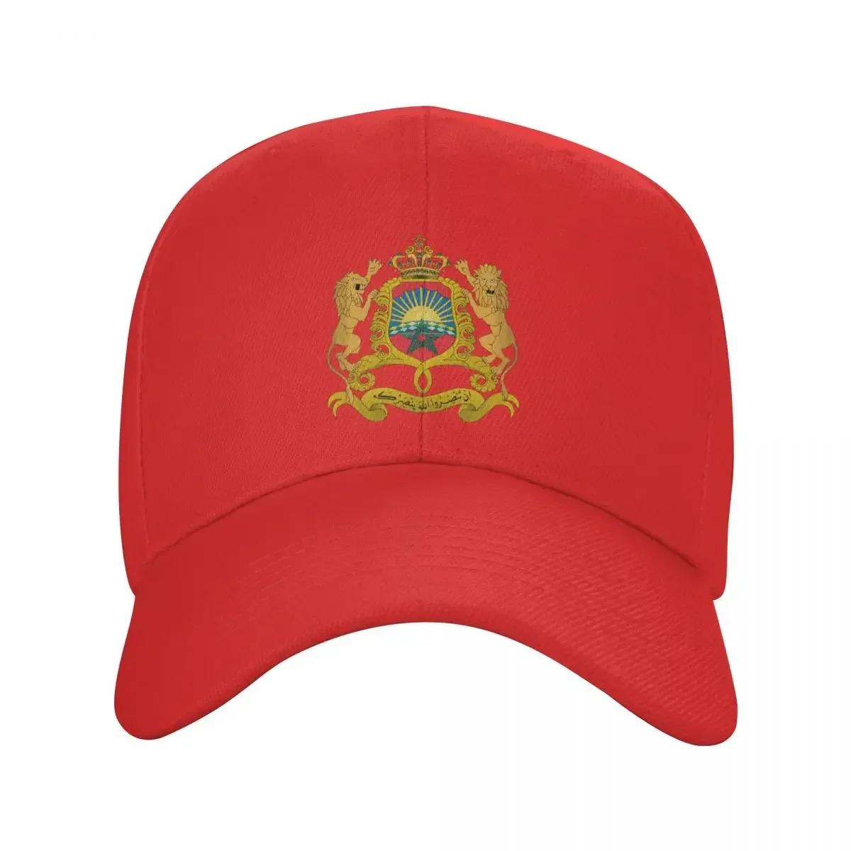 

Kingdom Of Morocco Baseball Cap Adult Moroccan Patriotic Adjustable Dad Hat Women Unisex Sports Snapback Summer Hats Adjustable Cap