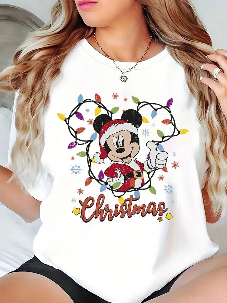 Mickey And Minnie Christmas Tshirt Unisex 3 S