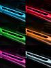XPeng Car Luminous Door Sill Light - No Wiring Needed, Colorful LED Ambient Welcome Lights