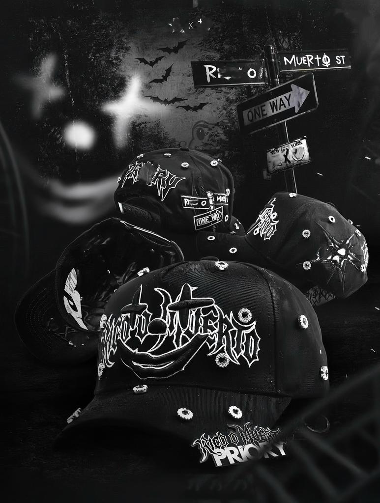 High Quality Gorra Hats Original Curved Brim Hat's 5 Panel Rhinestone Hats Sad Boys Sports Baseball Caps