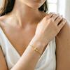 SUMENG 2026 New Fashion Cross Minimalist Metal Charm Bracelets Link Chain For Women Jewelry Friendship Gifts
