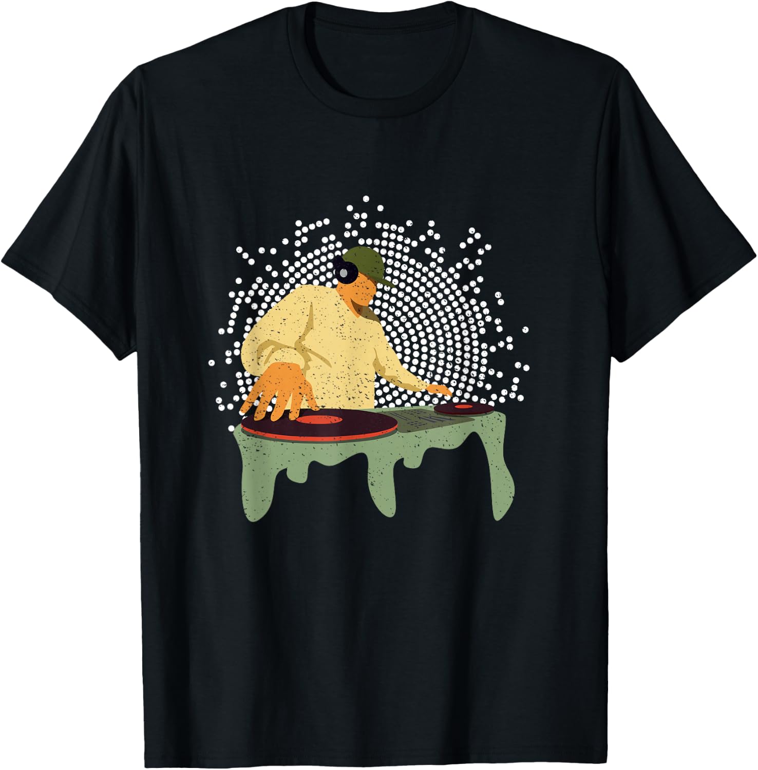 Cool DJ Club Mix Music Deejay Playing Remixes Nightclub Gift T-Shirt Unisex T-Shirt M