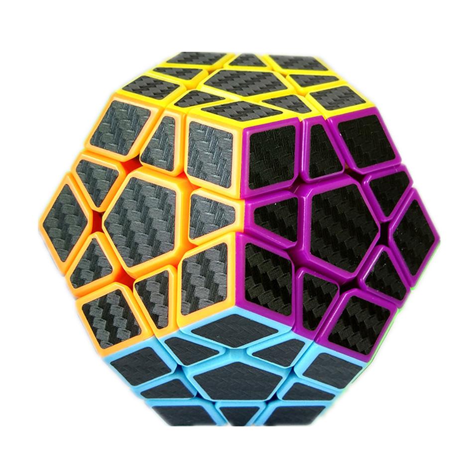 Наклейка из углеродного волокна Megaminxeds Magic Cube Puzzle 3x3 Megaminx Speed ​​Cube — фото 5