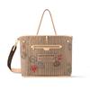 NEVERFULL Monogram Coated Canvas Double Sided Neverfull Crossbody Handbag, Shoulder Bag Large Women's M11948