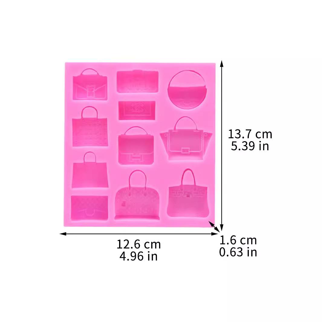 

Формы для выпечки тортов и помадки в форме мешка своими руками: Премиальный дизайн из жидкого силикона розовый