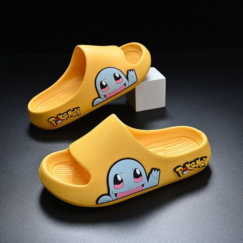 

Themed Pokmon Adorable Boys Slippers With Nonslip Soft Eva Material For Wear Summer 24-25 жовтий