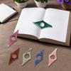 4Pcs Thumb Finger Book Page Holder Resin Book Page Marker Ergonomic Bookmarks Portable Reading Aid for Novels Textbooks