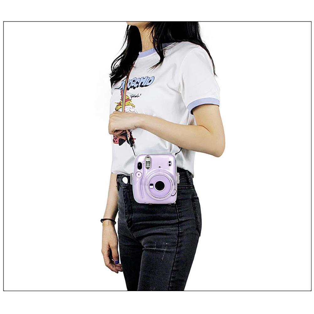 PC Transparent Camera Protective Case Scratch Resistant Camera Storage Case for mini11