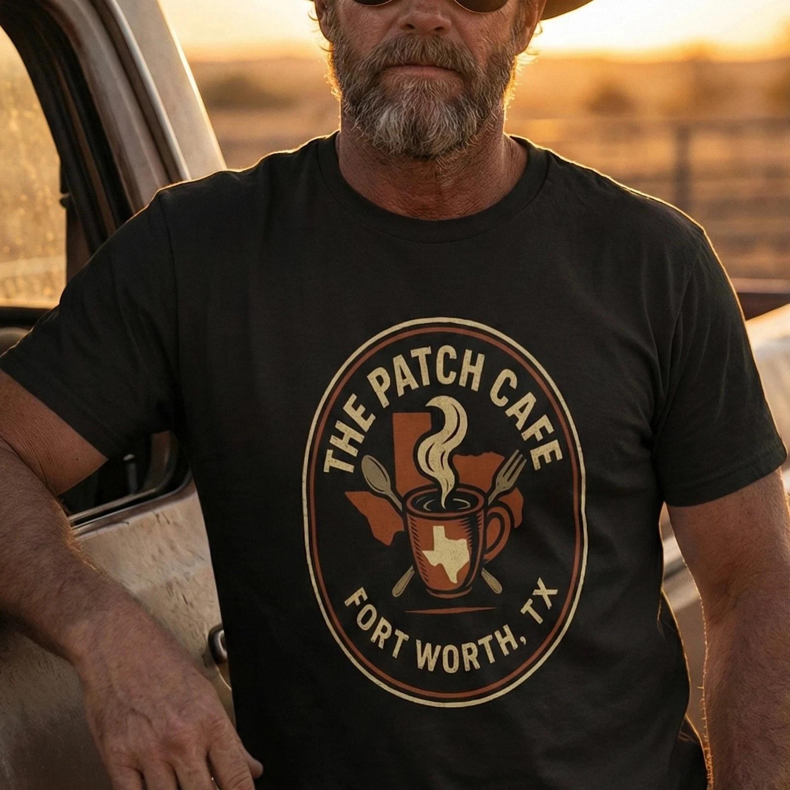 

The Patch Cafe Fort Worth, TX Tee | Coffee Patch Logo Shirt S