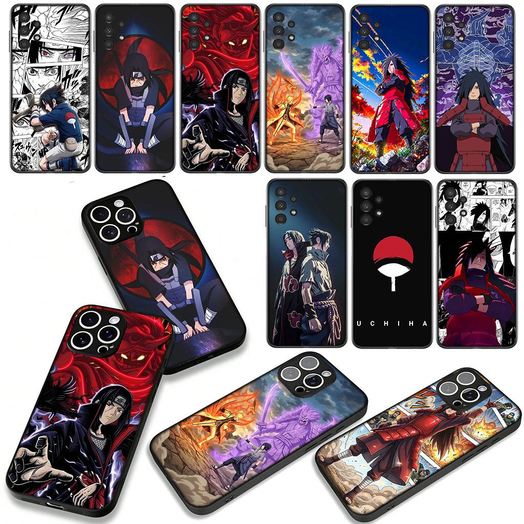 Itachi Narutos Sakura Uchiha Madaras Phone Cover for Xiaomi Redmi Note 11 15 9 10 Pro Plus 8 A5 9A 9T 10A 10C 9C NFC 15C 8T Case