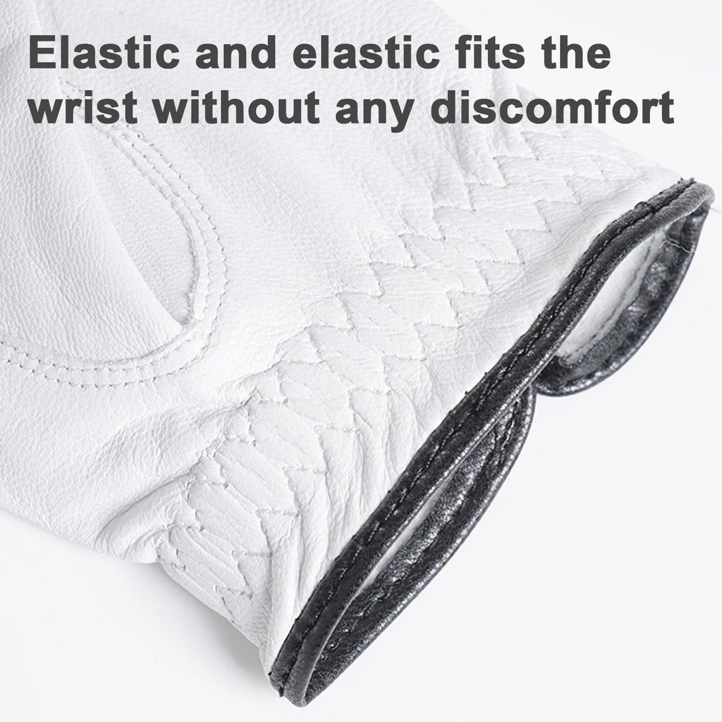 Golf Gloves Men Breathable Left Handed Golf Glove Padded Ergonomic Mitten Comfort Grip for Women Riding Motorcycle Tennis