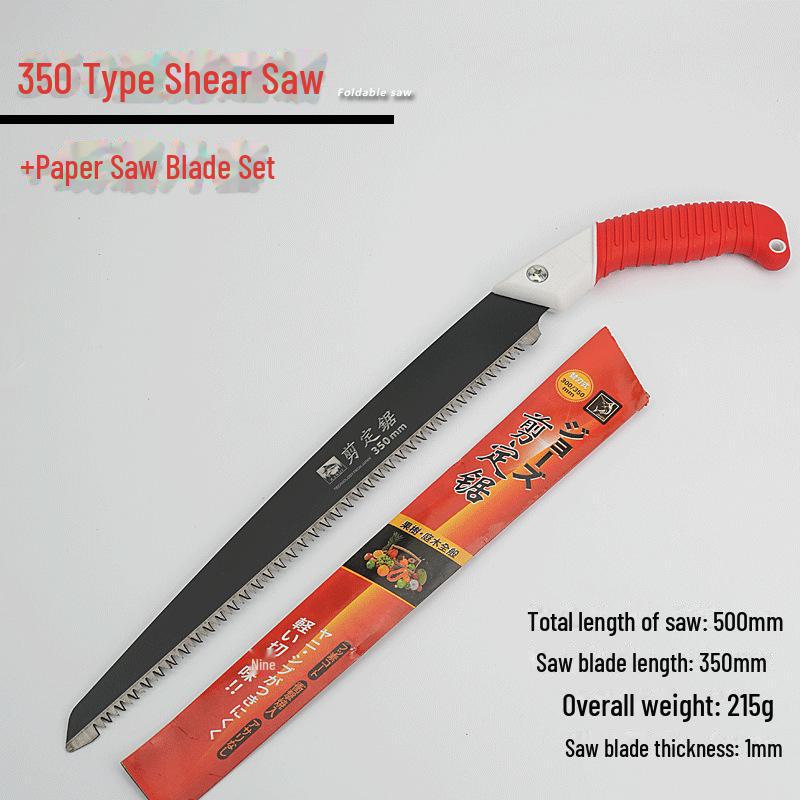 Multipurpose Folding Saw: Tree, Wood, and Fruit Pruning Tool