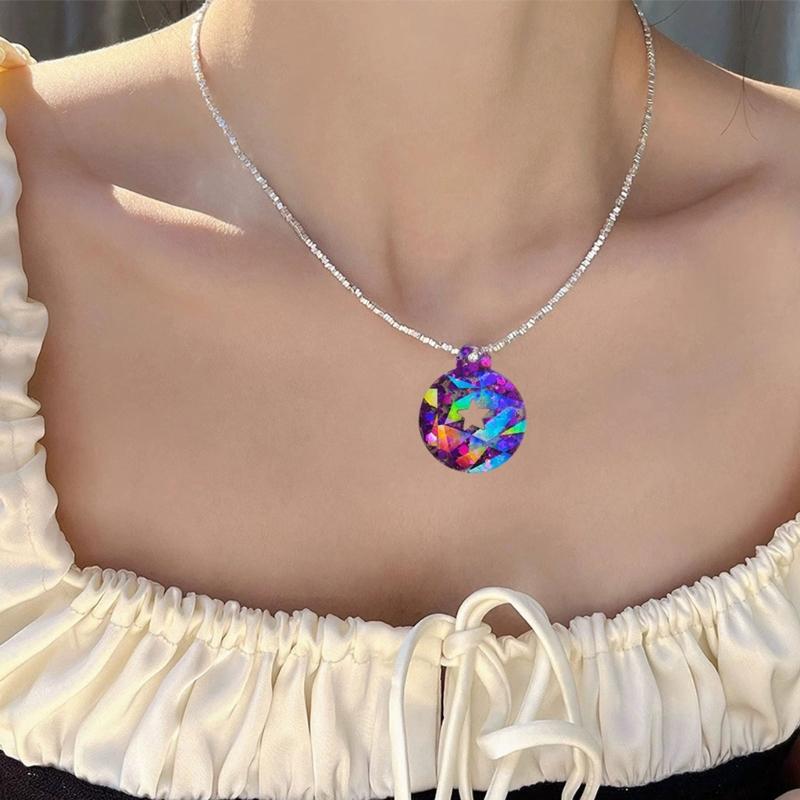 Combined Socks Holographic Light Shadow Ornaments Silicone Epoxy Keychain Mold DIY Pendant Jewelry for Valentines Gift