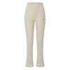 Kakipointeu Ribbed Bootcut Leggings (Ivory)