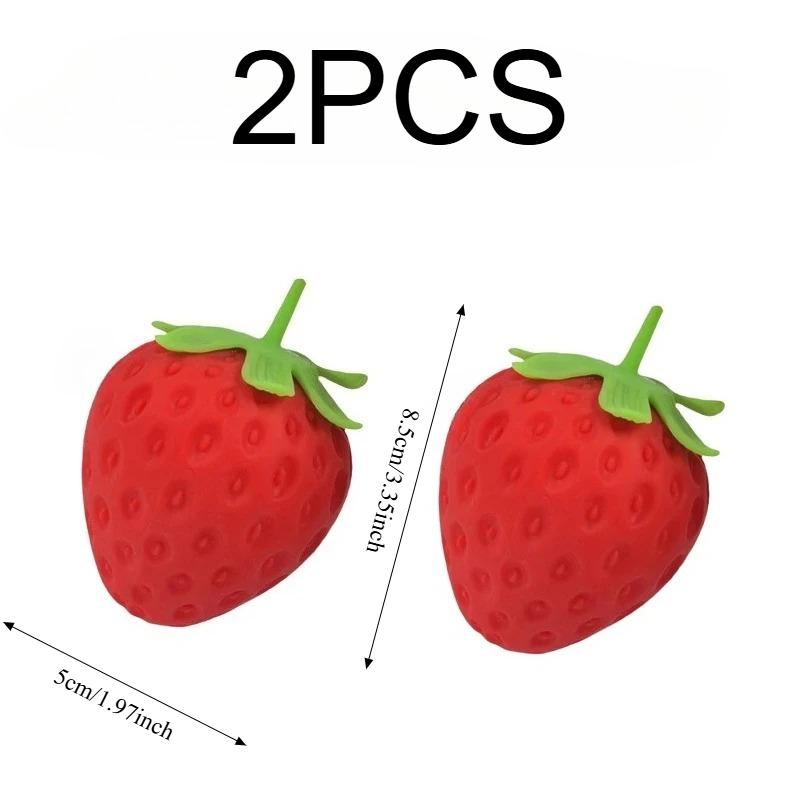 Giocattolo Squishy Fragola Super Jumbo Rilascio Lento Fragola Simulato Antistress Anti-Ansia Giocattolo Fidget per Adulti Amici Regali