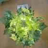 Artificial Light Faux Cherry 10 Ft Garland String Blossom Garland Green Creeper