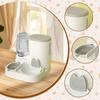 And Water Dispenser,Removable,Compact,Feeding Station Dog Bowl Automatic Pet Feeder Food Feed for Kitten