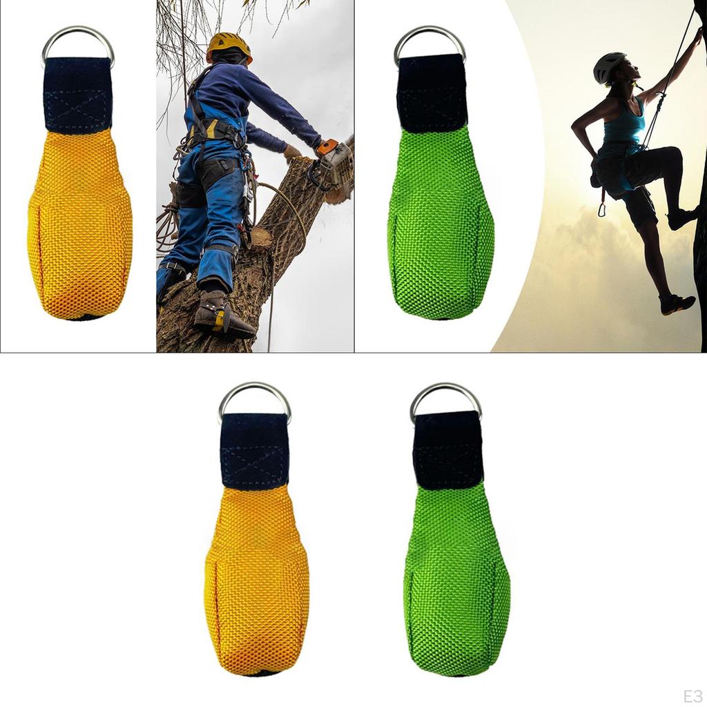 Arborist Throw Weight Bag Caving Line Throwing Pouch Sandbag for Cave Exploration