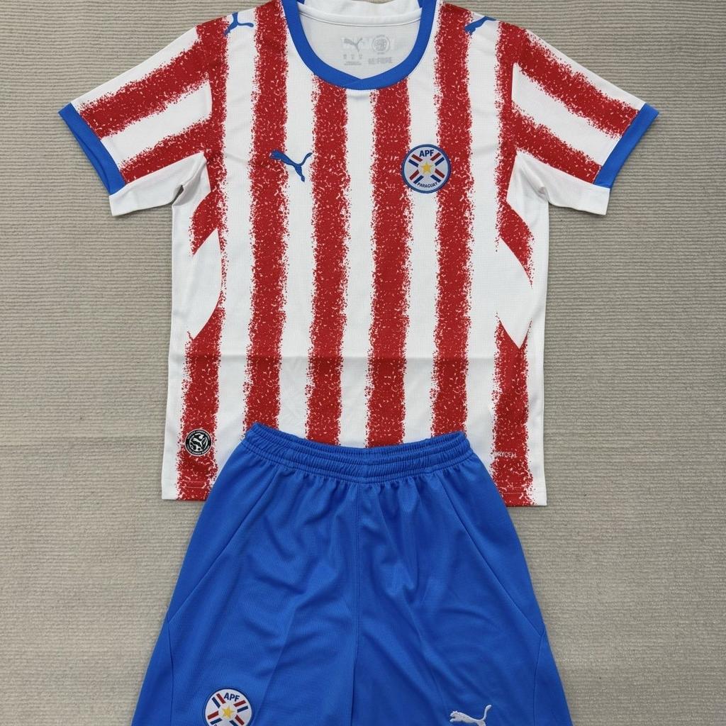 Paraguay Wereldbeker Shirt Voetbal kleding Fans versie