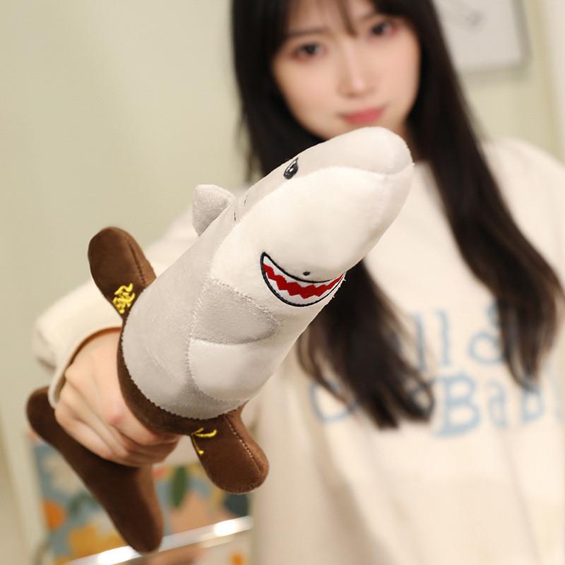 Shaped Plush Shark Doll Funny Toys Home Room Decorations Gifts Birthday