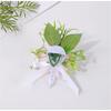 Simulated Rose Wrist Corsage Artificial Rose Wedding Boutonniere for Groom Bridesmaid Wedding Bridal Showers Proms