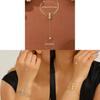 Womens Jewelry Water Drilling Zirconic Ring Hand Chain For Party And Gift