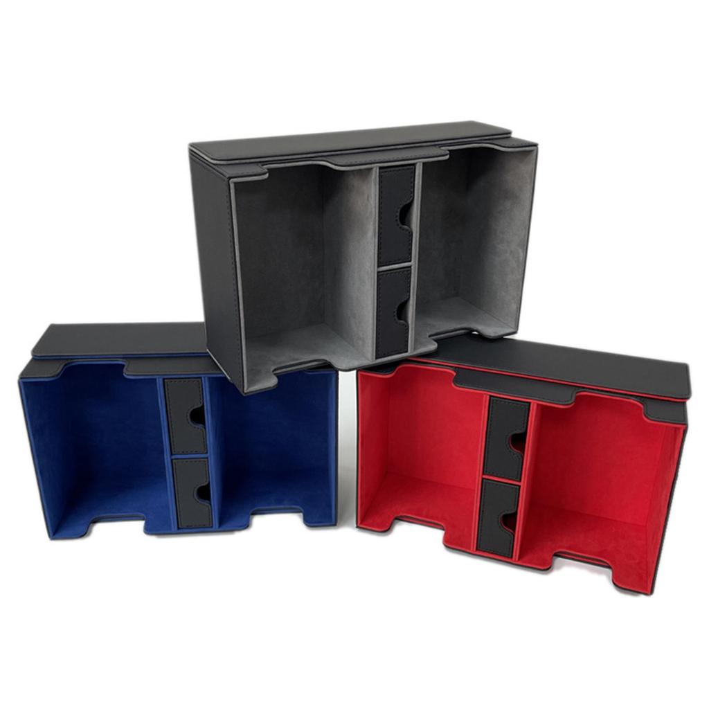 Card Storage Case Holder Dual Compartments Storage 400 Cards Professional