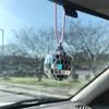 Disco Balls Car Rearview Mirror Pendant Durable Globe Ball Rhinestone Pendant for Home Party Supplies and Accessories