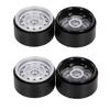 Deep Dish 1.9" Metal Beadlock Wheel Hub Rim for 1/10 RC Crawler Axial SCX10 II III 90046 MST RGT YIKONG Traxxas TRX4 RC4WD D90
