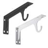 1/2Pcs Support Frame Heavy Duty Industrial Shelf Brackets Steel Wall Shelf Support