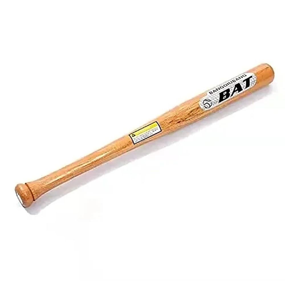

1Pcs Kids Training Children Baseball Bat Competition Accessory Solid Wood Baseball Training Shock Absorbing 54cm Softball Stick белый