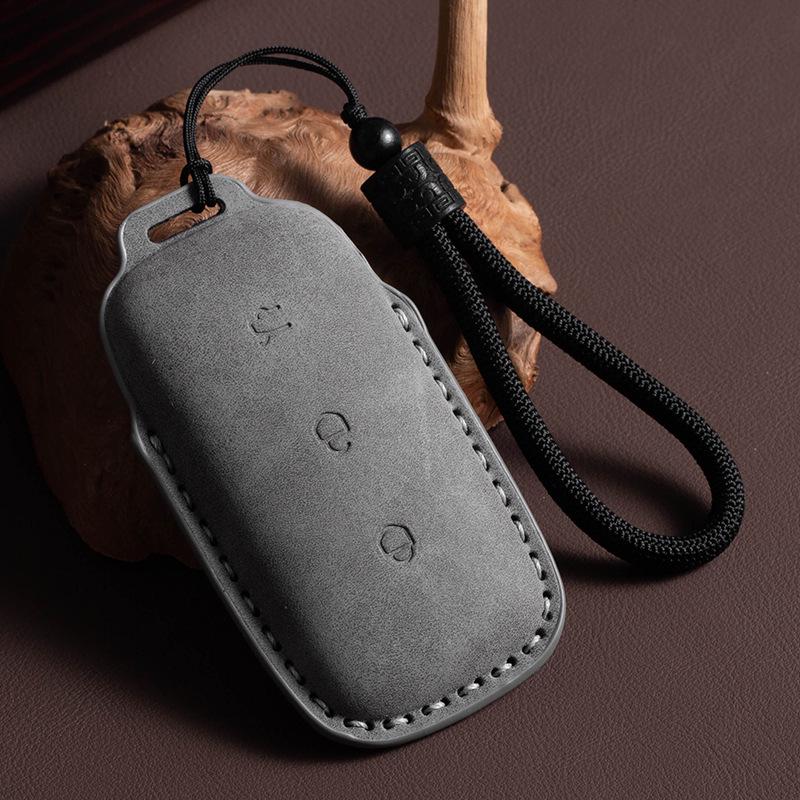 Geely Vision Car Key Case & Hand-Woven Rope Interior Accessory