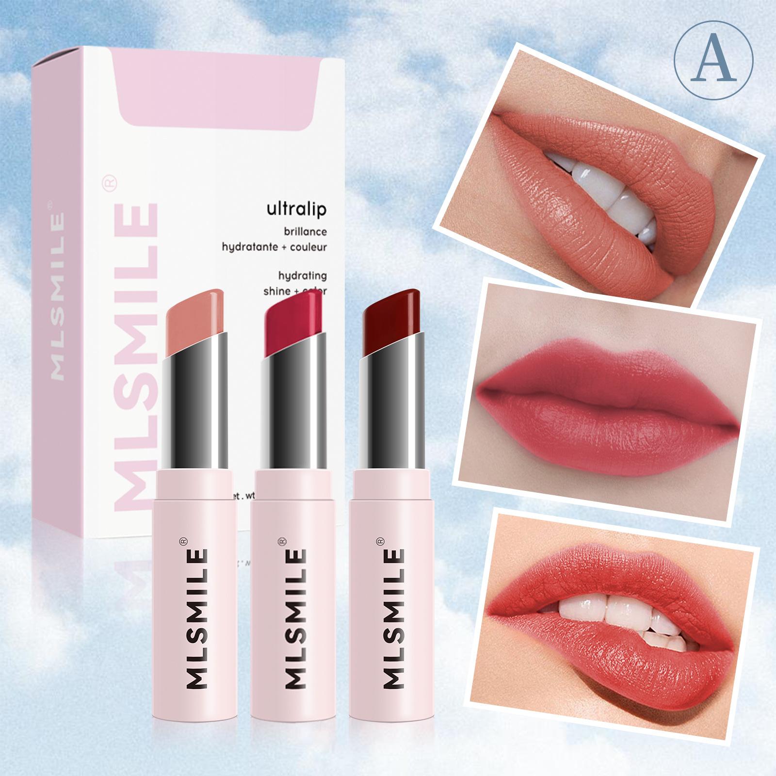 

Губная помада MLSMILE Powder Tube, долговечная увлажняющая помада, белая и легко окрашиваемая губная помада, красный костюм A