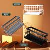 Multifunctional Kitchen & Bathroom Organizer: Dishcloth Rack, Sponge Holder, Sink Drainer, Storage Box