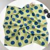 New spring and summer light and breathable 61 * 61cm square scarf versatile printed mulberry silk cotton blended women's silk scarf