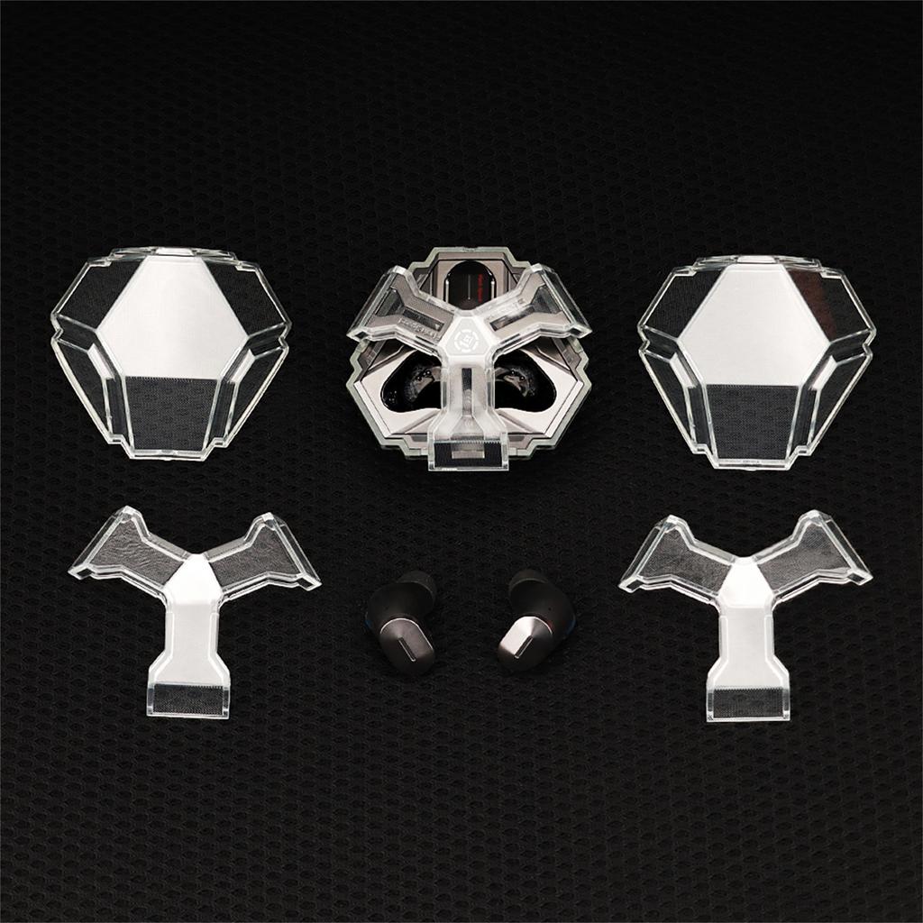 Vhodné pro Hecate GX05 Nárazuvzdorné bezdrátové pouzdro na sluchátka Nárazuvzdorné pouzdro Omyvatelný TPU kryt Pouzdro odolné proti poškrábání