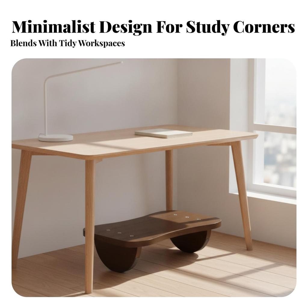 Rocking Foot Rest Low-Height Furniture Easy to Clean for Students