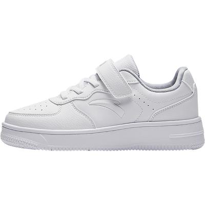 Modaya Uygun Rahat Küçük Beyaz Ayakkabılar Dayanıklı Hafif Şok Emici Kaymaz Düşük Bilekli Çocuk Kaykay Ayakkabıları Çocuk Spor Ayakkabıları Gri A12448088-4