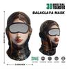 Balaclava New 3D Human Face Outdoor Cycling Mask Breathable Quick-drying UV Sun Protection and Dustproof Ice Silk Full Face Mask