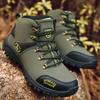 Autumn and Winter Men's High-top Hiking Outdoor Waterproof and Non-slip Large Size Men's Hiking Sneakers
