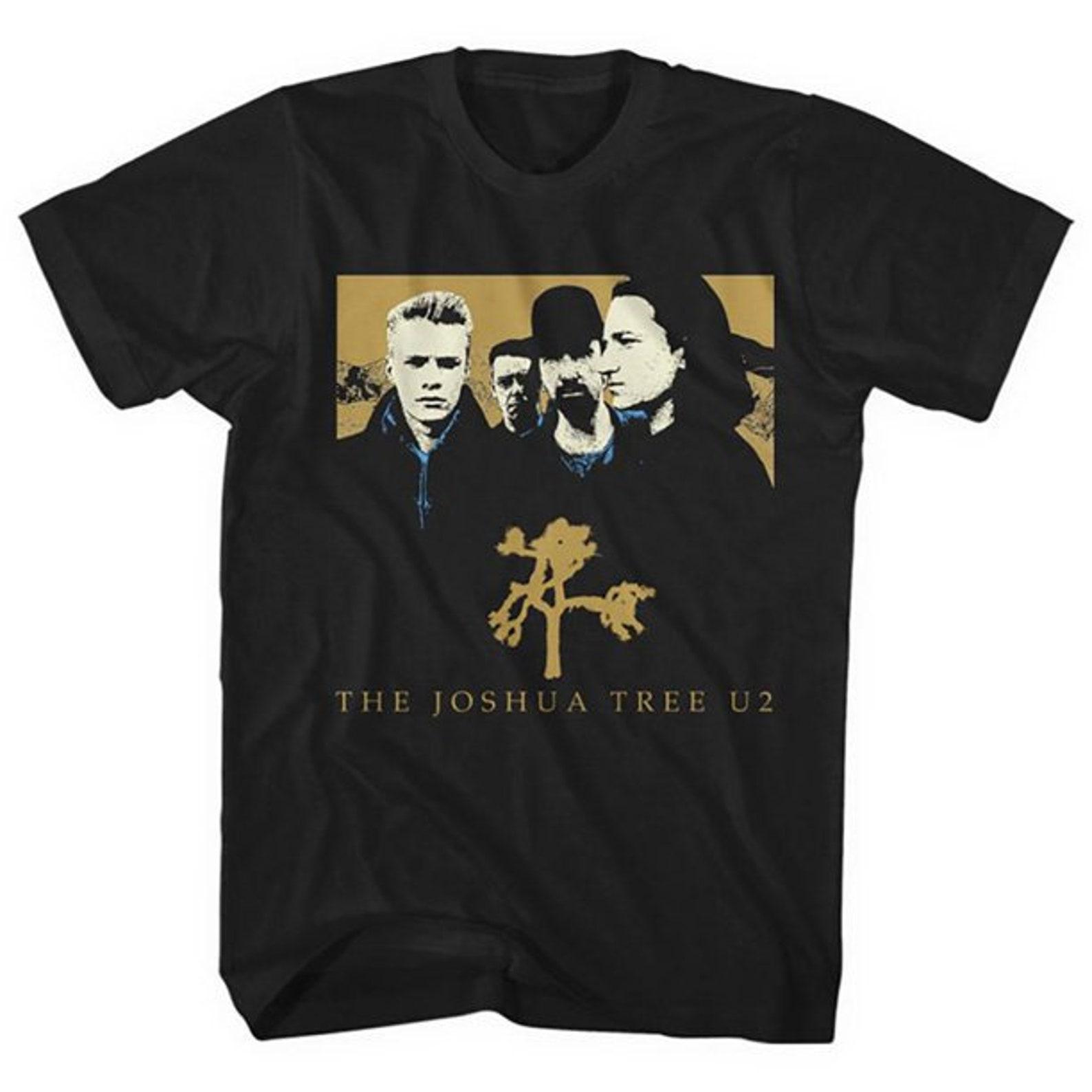 U2 Joshua Tree Mens T shirt- Officially Licensed U2 Merch - 80s Boyfriend Tee M
