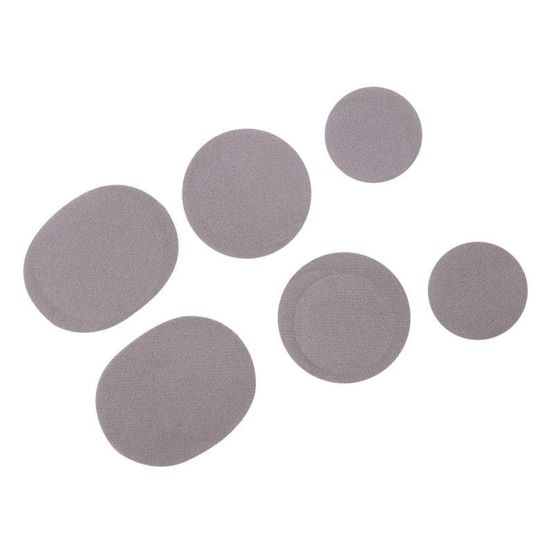4/6pcs/set Sports Shoe Fabric Repair Patch Heel Anti Wear Mesh Lining Hole Subsidy self-adhesive Patch Creative Practical Tool