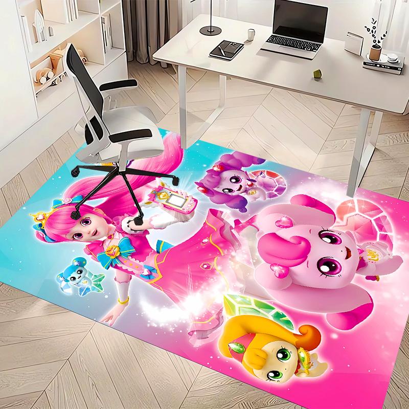 Catch! Teenieping Printed Absorbent Washable Carpet, Non-Slip Bathroom Mats, Kitchen Rugs, Yoga Mat,Living Room Entrance, Camping Picnic Rugs