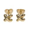 TIFFANY&Co. Cross-stitch Piercing K18 Yellow Gold 3g Women Used